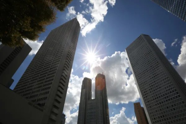 General Views Of Tokyo As Tokyo Olympic Bid Wins Odds Makers' Favor To Host 2020 Games