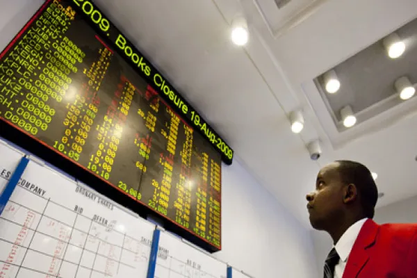 Traders At Nairobi Stock Exchange