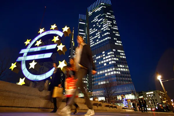 ECB President Mario Draghi Announces Interest Rate Decision