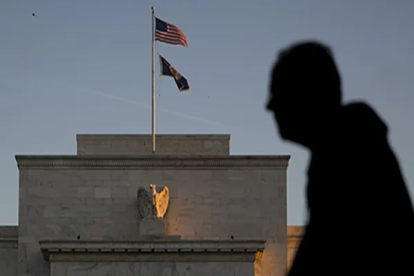 Views Of The Federal Reserve As Bond Market Sees Fed Delaying Rate Increase