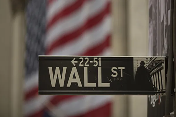 Outside The NYSE As U.S. Stocks Decline, Jobs Report Brings Little Clarity on Fed