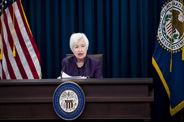 Chair Janet Yellen Holds News Conference Following Federal Open Market Committee Meeting