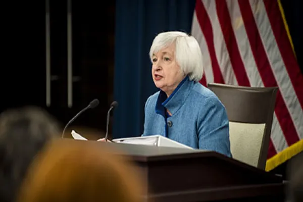 Fed Chair Janet Yellen Holds News Conference After FOMC Meeting