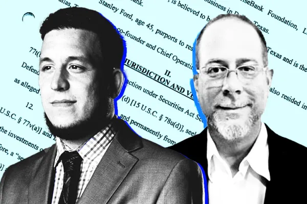 Jared Rice Sr. (left) and Stanley Ford (Photo illustration by Institutional Investor) 