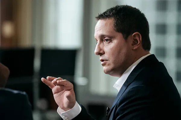 Carson Block, founder of Muddy Waters Capital (Anthony Kwan/Bloomberg)