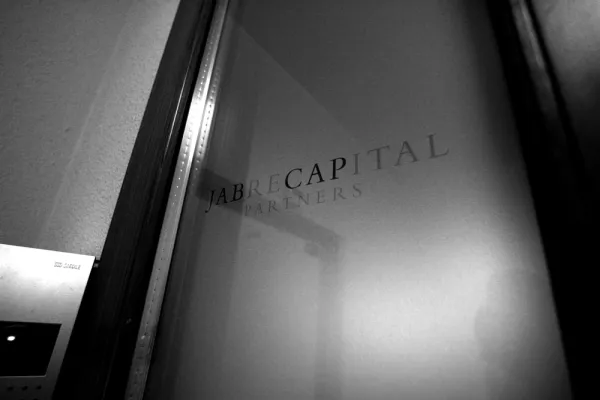 The offices of Jabre Capital Partners. (Pierre Virot/Bloomberg News)