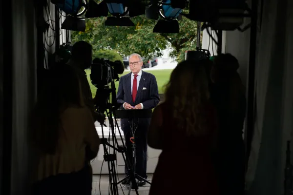 Larry Kudlow, the director of the National Economic Council. (Erin Scott/Bloomberg)
