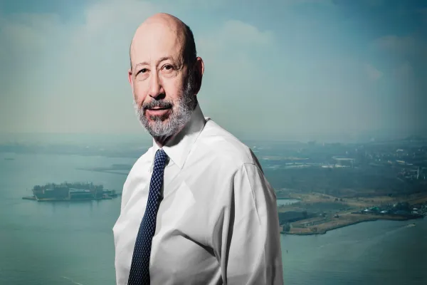 Goldman Sachs chairman and CEO, Lloyd Blankfein Photographs by Dina Litovsky