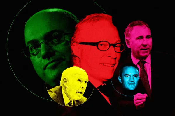 The 2021 Rich List top five (Bloomberg photos)