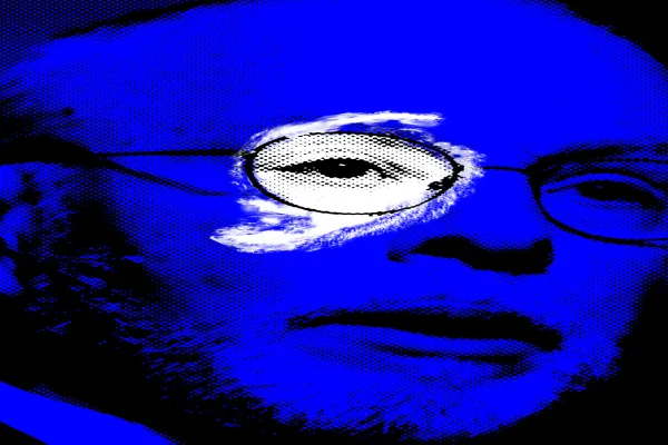 Paul Singer, founder of Elliott Management. (Illustration by II; Photograph: Jacob Kepler/Bloomberg)