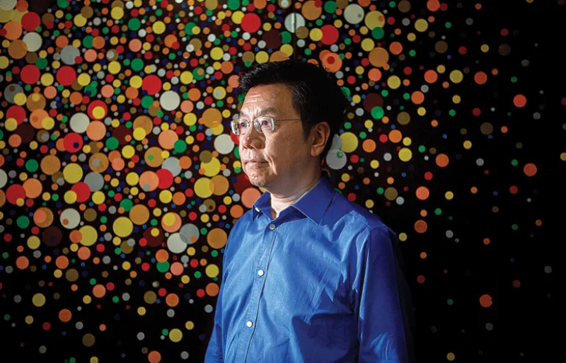 Kai-Fu Lee, CEO of Sinovation Ventures Photograph by Giulia Marchi/Bloomberg