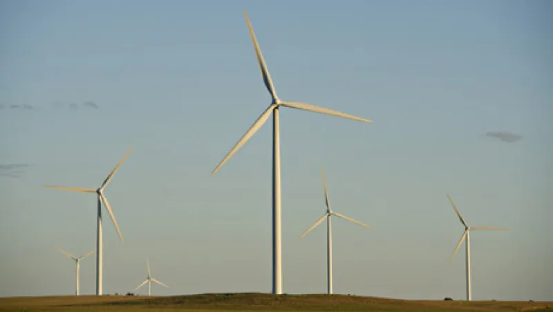 Views Of Crescent Ridge Wind Farm