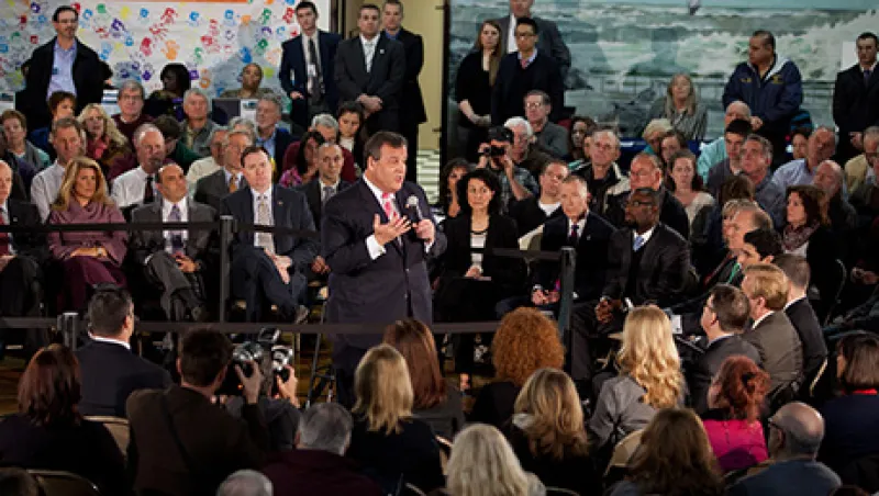 New Jersey Governor Chris Christie Town Hall Meeting