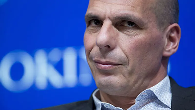 Greek Finance Minister Yanis Varoufakis Speaks At Brookings Institution