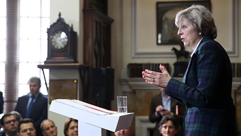 U.K. Home Secretary Theresa May Announces Conservative Party Leadership Bid