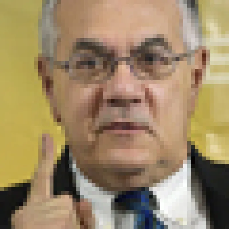 U.S. Rep. Barney Frank addresses reporters during the Reuters Regulation Summit in Washington