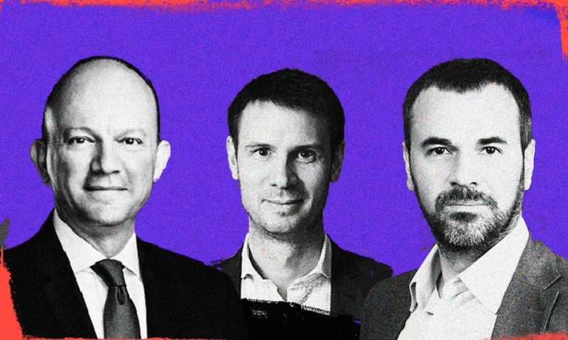 From left: Burak Basarir, Oliver Hughes, Grigoriy Fedorishin (Courtesy photos)