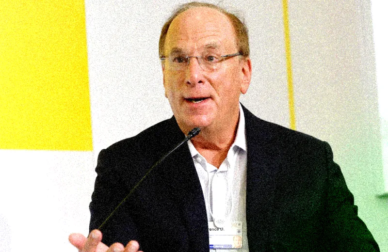 Larry Fink (Bloomberg / Stefan Wermuth)