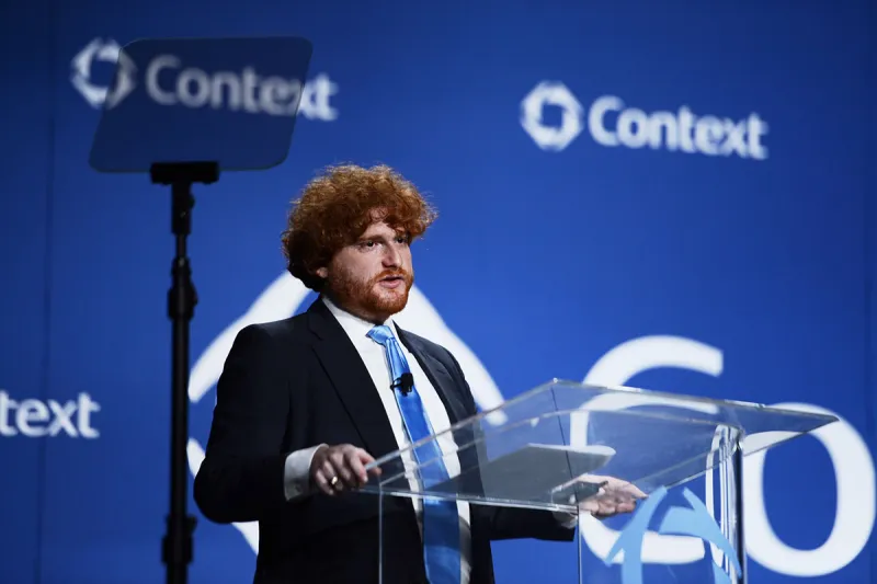 Zachary Squire, co-founder of Tekmerion Capital Management. (Bridget Bennett/Bloomberg)