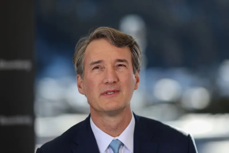 Glenn Youngkin, co-chief executive officer of the Carlyle Group. (Simon Dawson/Bloomberg)