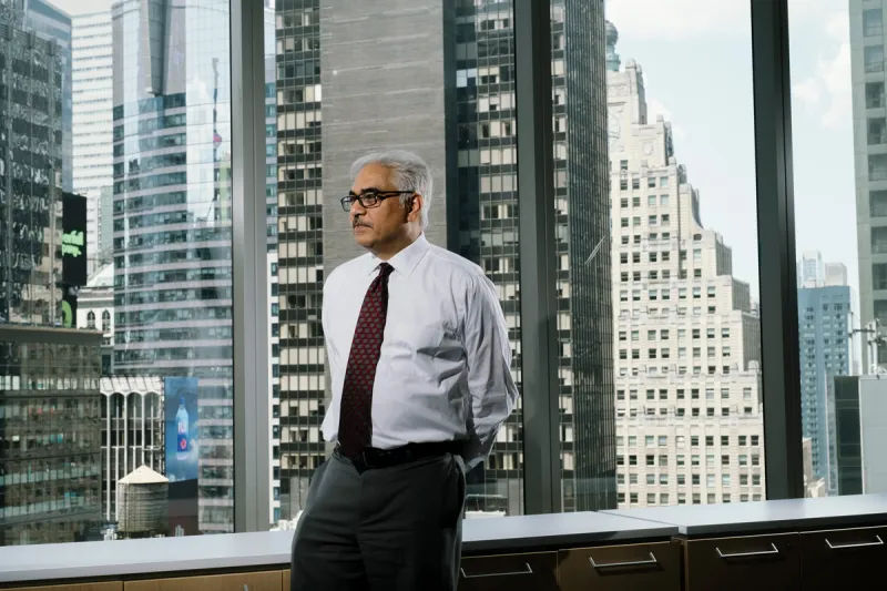 Ken Miranda, Cornell University's Chief Investment Officer. (Photographs by Jonno Rattman)